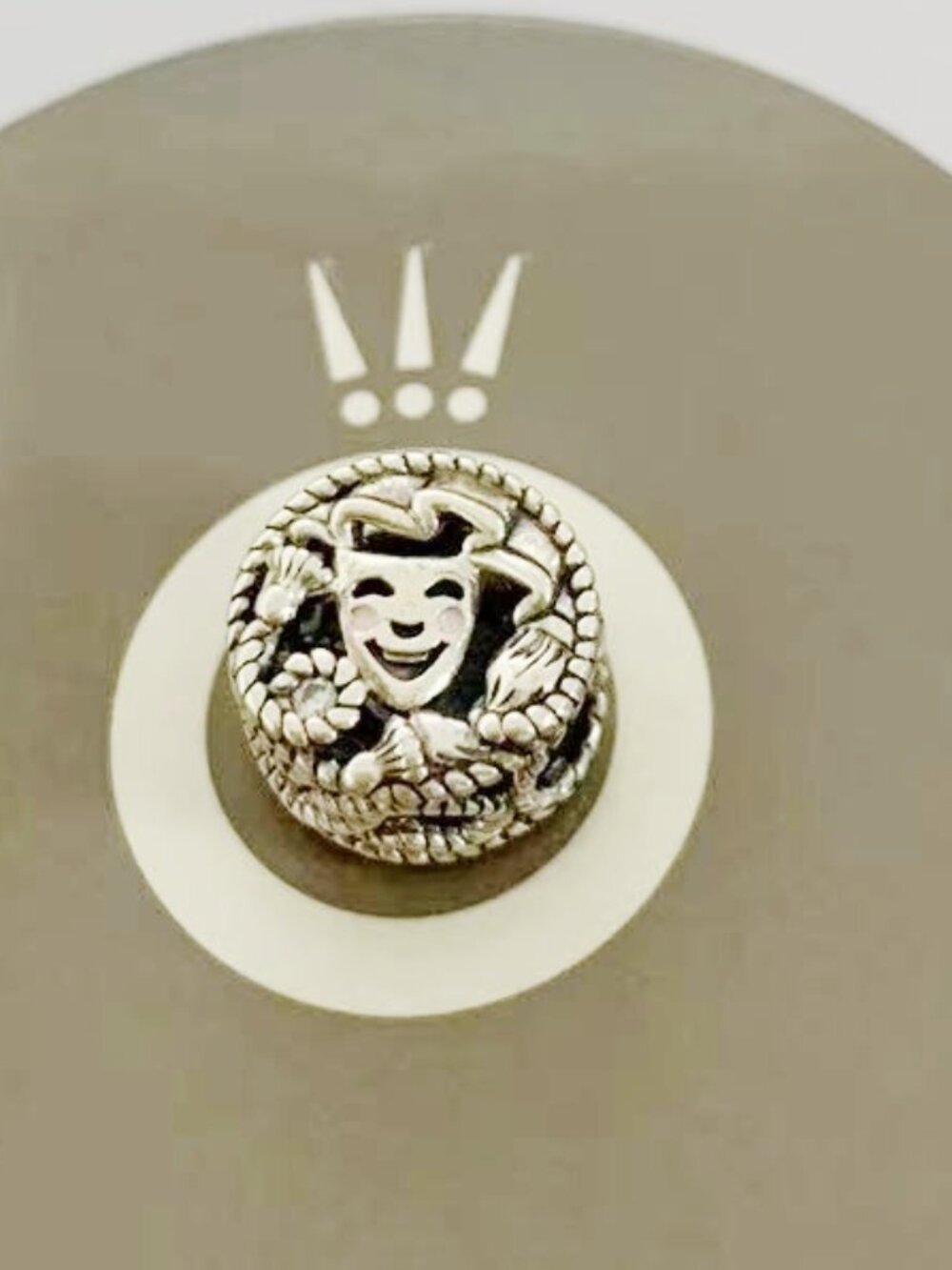 Pandora Comedy & Tragedy Drama Masks Charm